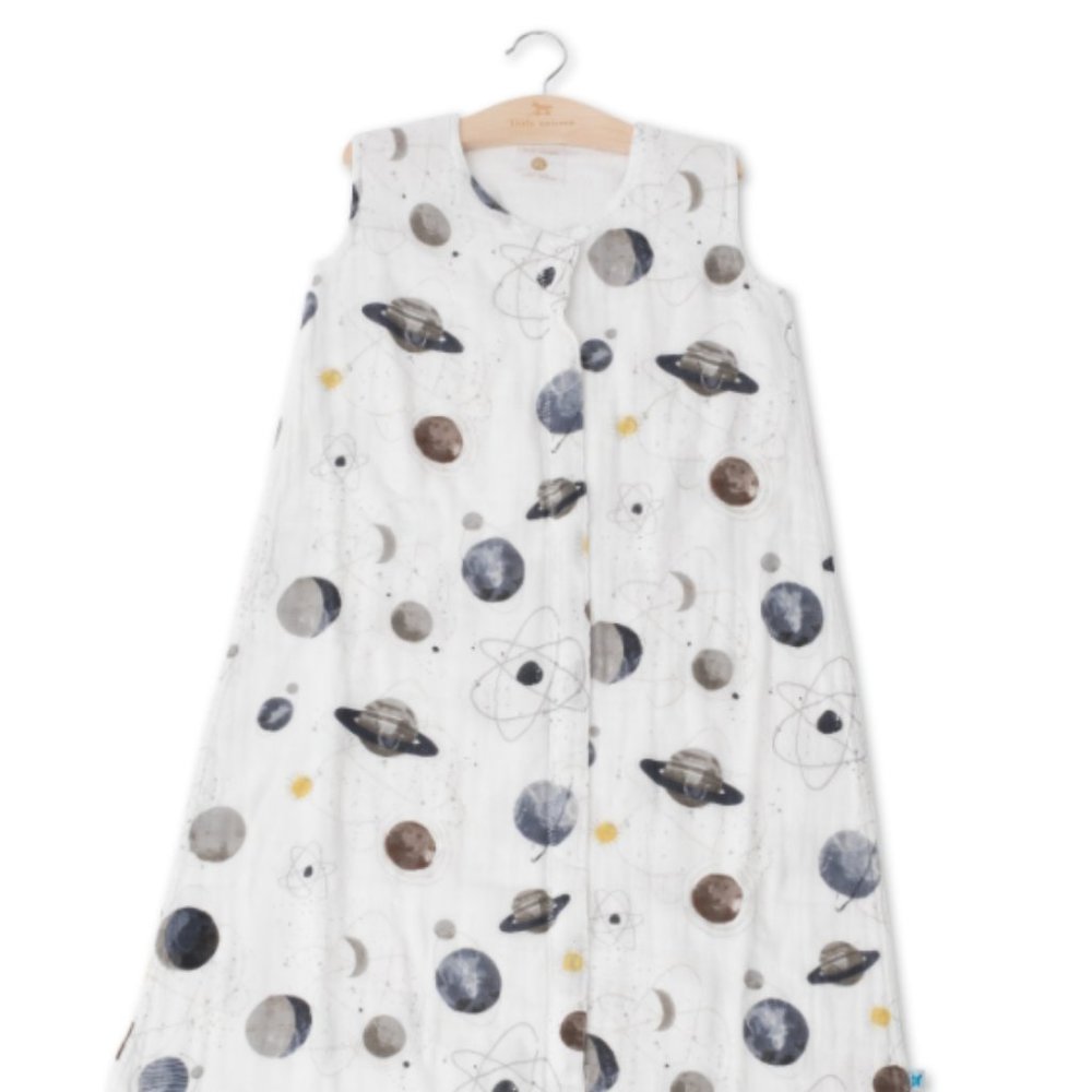 Little Unicorn Muslin Sleep Bag - Planetary